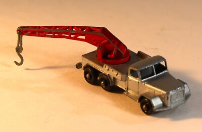 Vintage 1961 Lesney Matchbox #30 / Crane Truck Magirus–Deutz