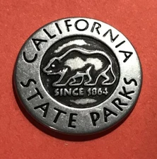 Hearst Castle CA State Parks Bear Collectible Token