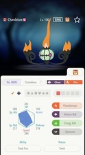 SHINY Chandelure Pokemon Home Bank | SAME DAY DELIVERY Nintendo Switch 3DS