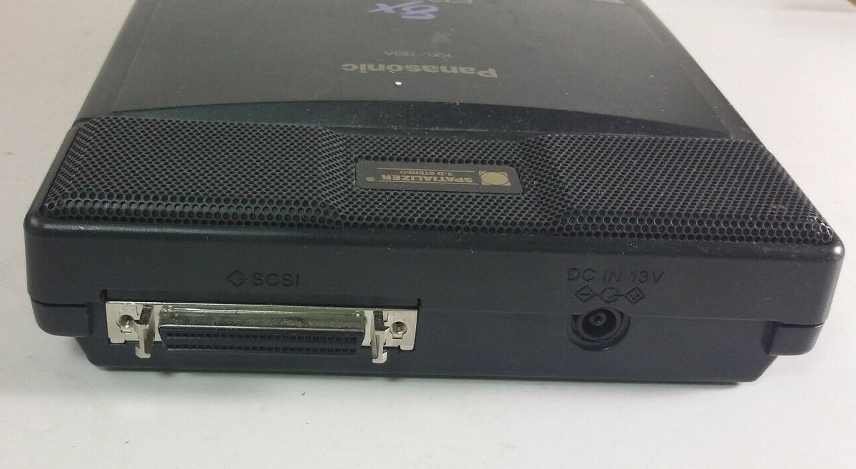 Panasonic 8x PCMCIA CD-Rom Player Spatializer 3-D Stereo