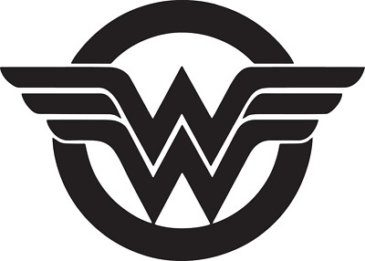Vinyl Decal Car Truck Sticker Wall DC Justice League  - Wonder Woman Logo v1