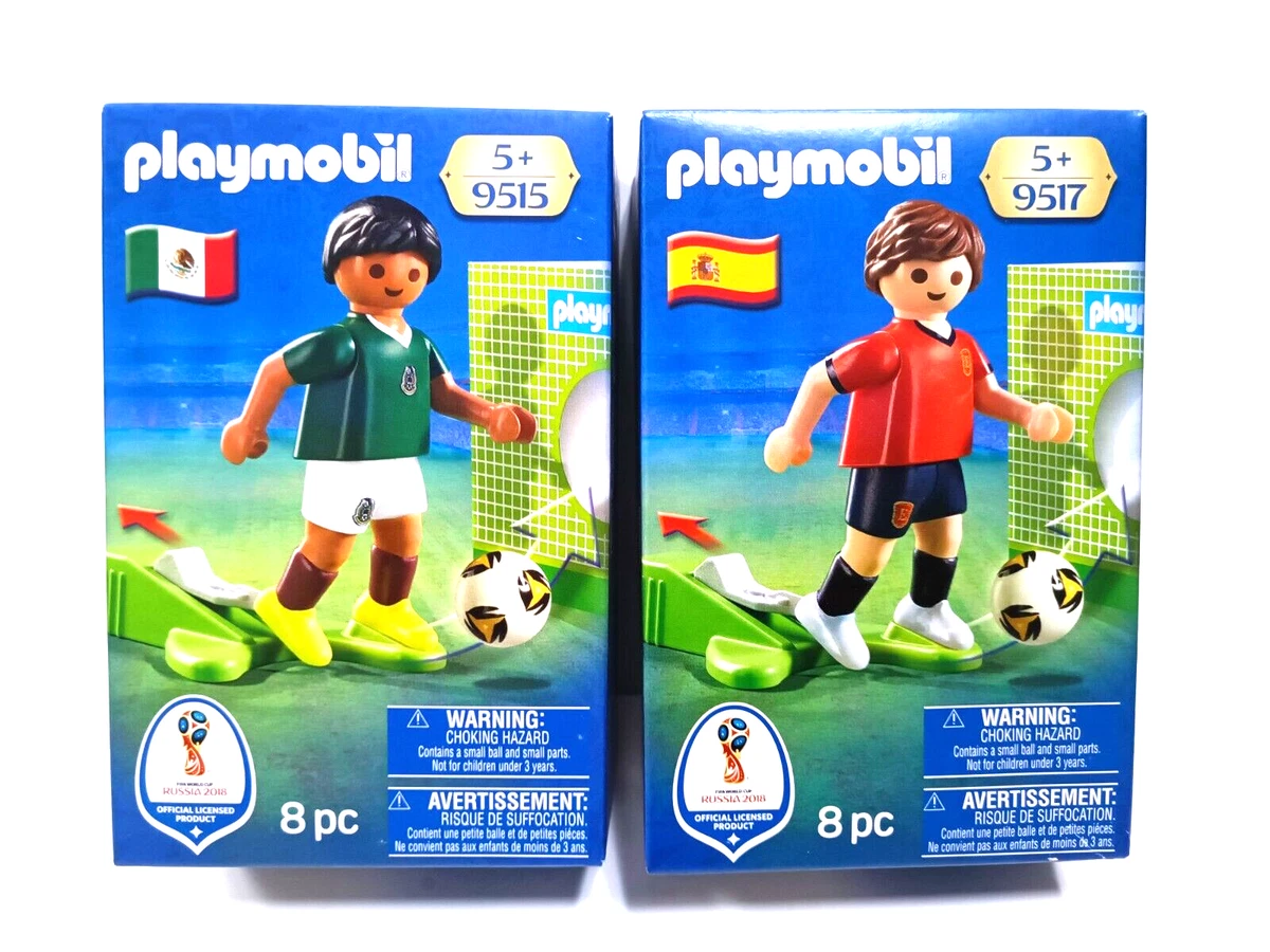 Playmobil 9517 Soccer Football Player Spain FIFA World Cup Russia 2018