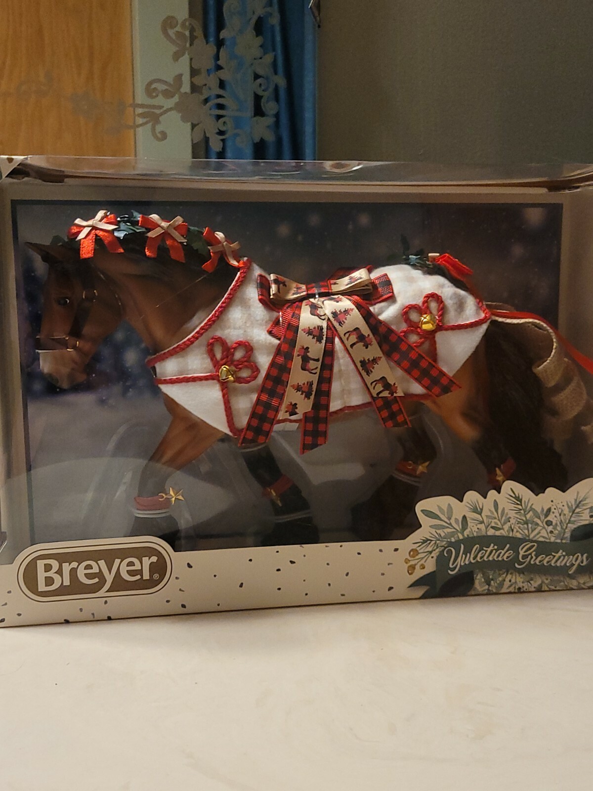 Breyer Horses Yuletide Greetings 2020 Christmas Holiday Shire Draft