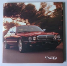 DAIMLER V8 & SUPER V8 orig 2001 UK Mkt Large Format Hardback Sales Brochure