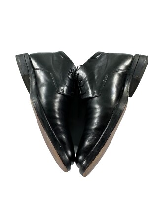 Kenneth Cole New York Mens Size 10M Black Leather Vintage  display picture 1