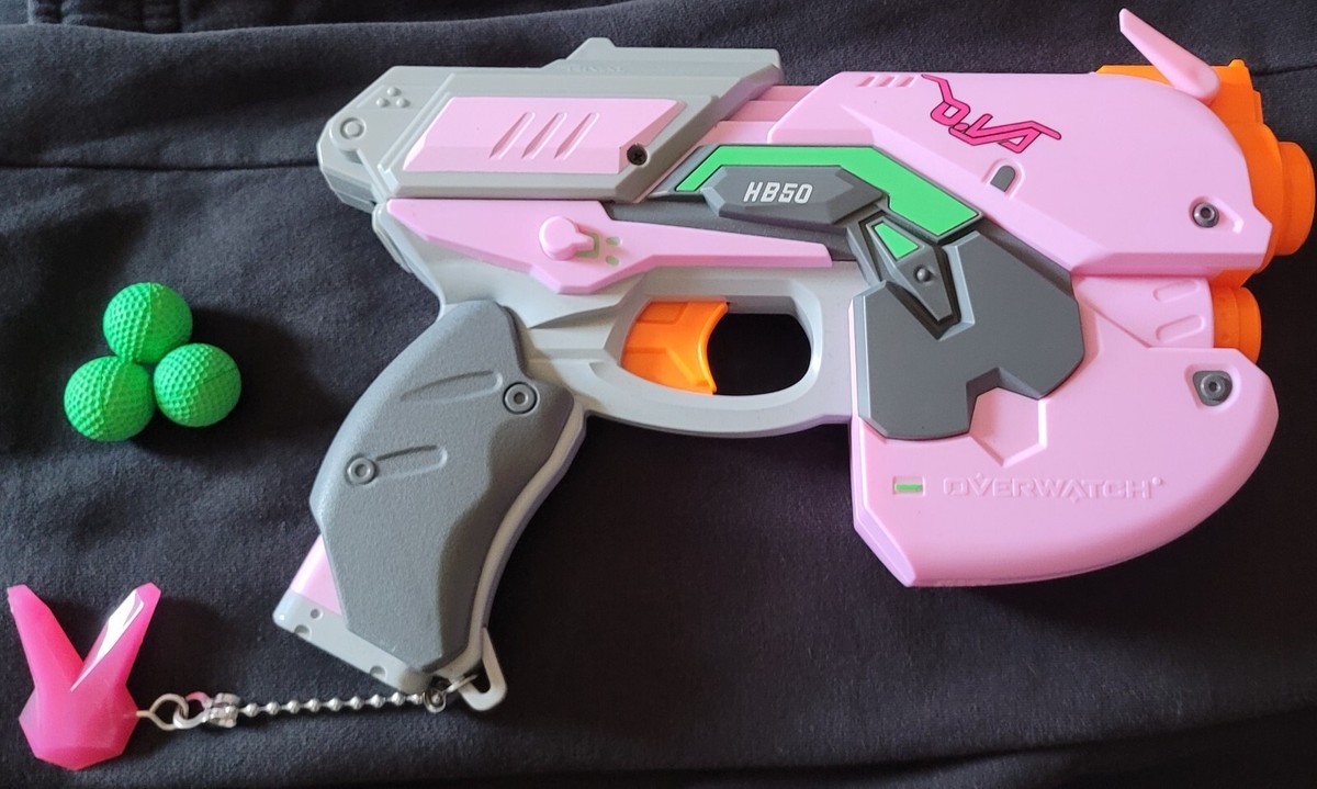 OVERWATCH D.VA Nerf Rival Blaster - NEW OUTSIDE BOX | eBay
