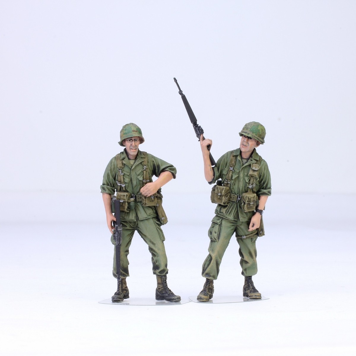 PreSale Set 02 US Soldiers Patrolling, Vietnam war 1968 1:35 Pro