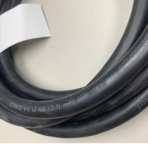 New 20' 4/0 12AWG 4 Conductor Copper SOOW RoHS Water Resistant 600V Cable - Picture 2 of 3
