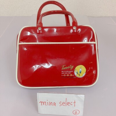 Mister Donut Tweety Bird Looney Tunes Collaboration Mini Enamel Bag Tote Bag JP