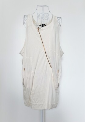 Marc by Marc Jacobs Longshirt S / 36 / 38 Creme Beige Longtop Minikleid