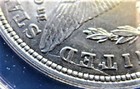 1921 D AU MORGAN DOLLAR VAM 1J VLDS REVERSE CUD ANACS AU55 — photo 2