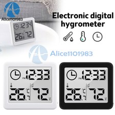 LCD Indoor Digital Thermometer Hygrometer Temperature Humidity Monitor Meter