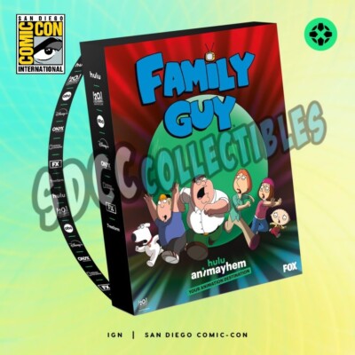 SDCC 2024 Swag Bag Backpack Exclusive FAMILY GUY FOX HULU [IN HAND] 