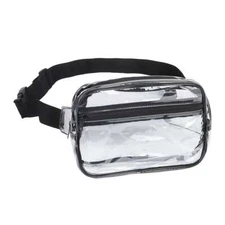 Clear Fanny Pack Waist Bag Pouch Crossbody Bag Outdoor Sport Stadium Approved