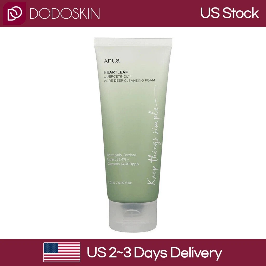 ANUA Heartleaf Quercetinol Pore Deep Cleansing Foam 150ml AUTHENTIC