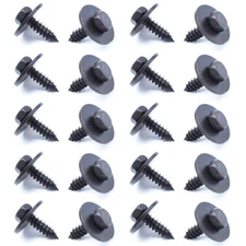20 Hex Head Screws Underbody Shields Splash Guard Retainer_For BMW E83 E63 X3 X5
