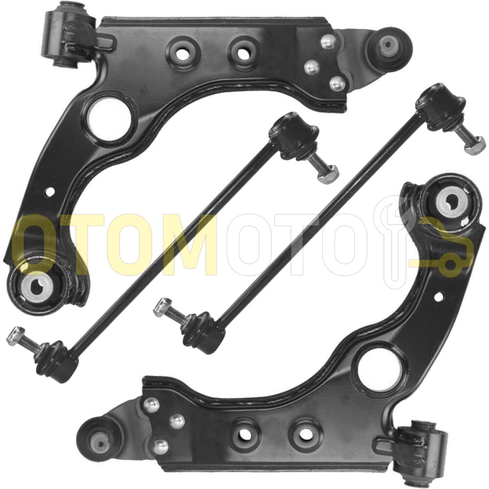 Bras de suspension et biellette barre stab pour Alfa Romeo Giulietta 940 - Kit train avant