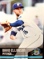 2017 Choice Everett AquaSox Baseball Card of David Ellingson #10 (NM) Free Rtns