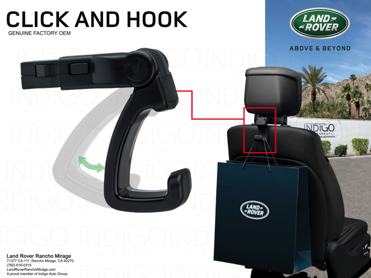GENUINE FACTORY OEM Land Rover Range Rover Click and Hook