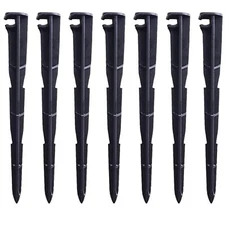 50 Pcs Irrigation Drip Support Stakes for 1/4 Inch Universal Drip Tubing Drip...