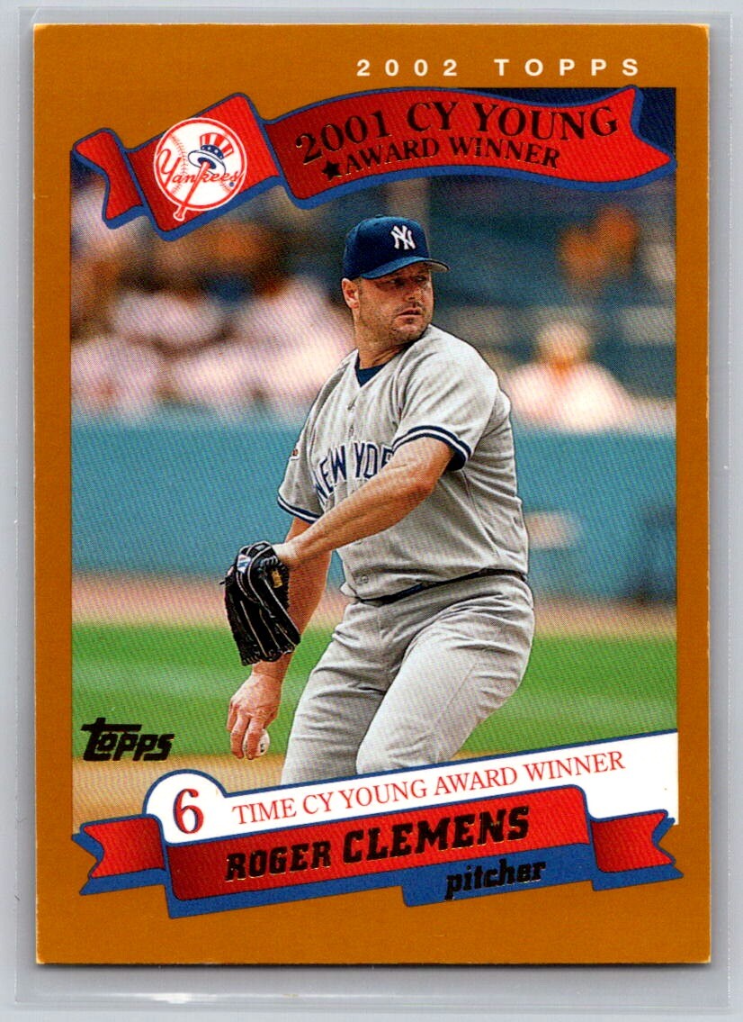 2002 Topps Limited #714 Roger Clemens     CY