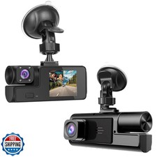 1080P Dual Dash Camera for Car Front and Inside Dashcam Car Security Video Re