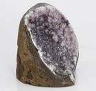 Rare Black Rainbow Amethyst Geode Crystal Cluster Cathedral Decor 3.00lb H1632 — photo 9