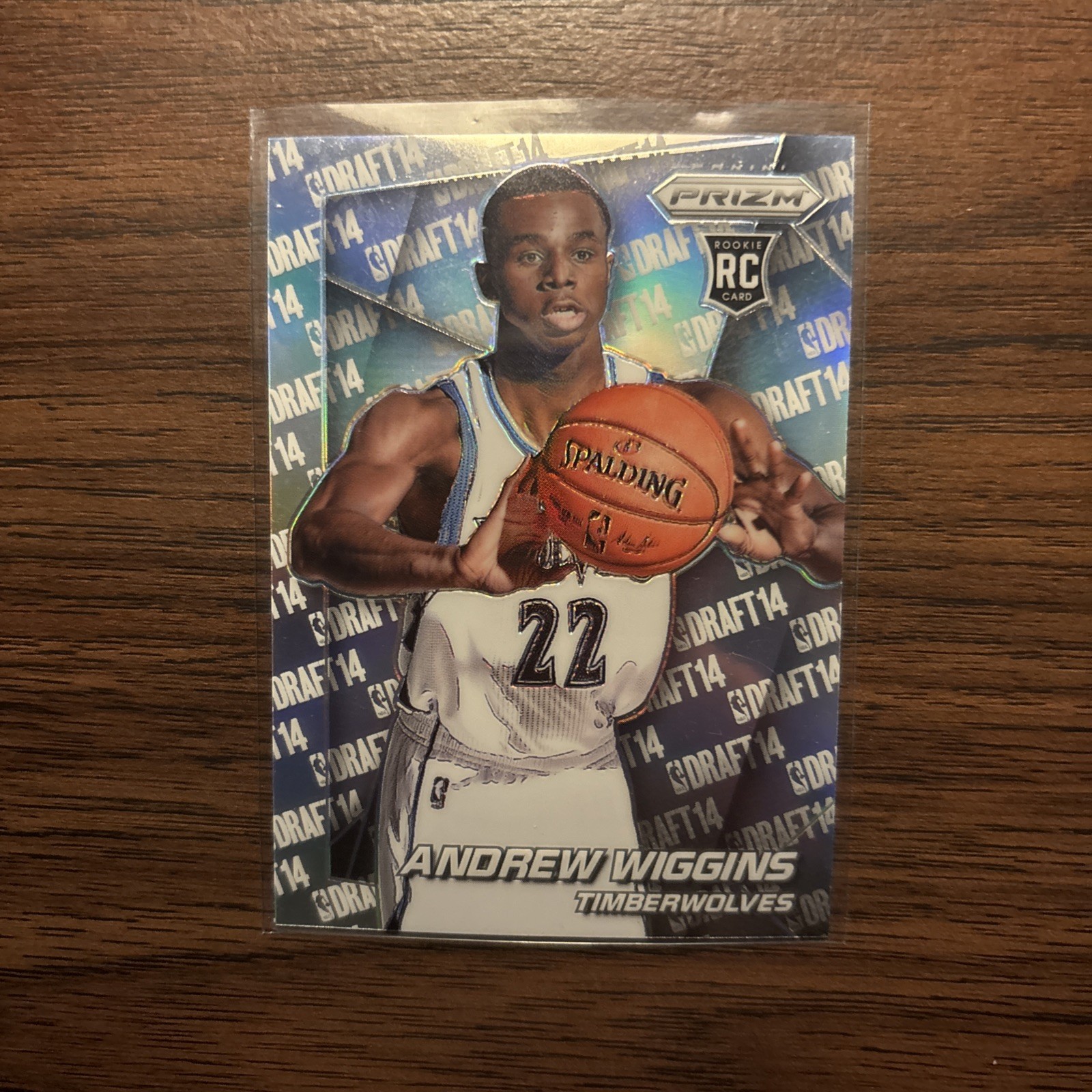 Panini 2014-15 Prizm Andrew Wiggins Rookie #31 Timberwolves NBA Card