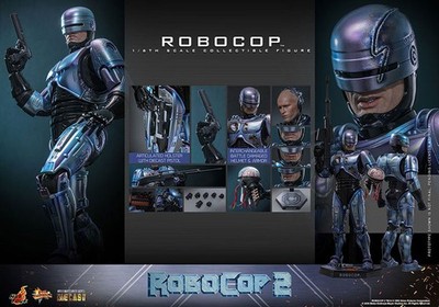 中古　Robocop フィギュア PSL Hot Toys Movie Masterpiece DIECAST 