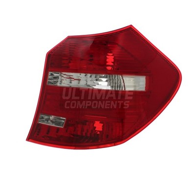 BMW 1 Series E81 3 Door 2007-2012 Rear Light Lamp Red & Clear Drivers Side Right