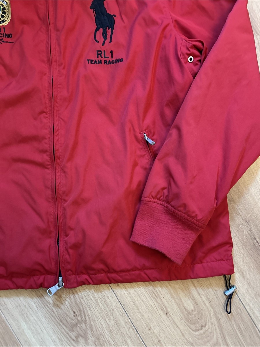 Polo Ralph Lauren RL1 Racing Team Jacket Big Pony Italia Patch