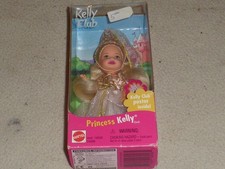 NEW IN BOX KELLY CLUB BARBIE DOLL PRINCESS KELLY NIB MATTEL 16058 VINTAGE 1999