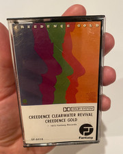 CREEDENCE CLEARWATER REVIAL - CREEDENCE GOLD 1972 CASSETTE TAPE  Ships Free 