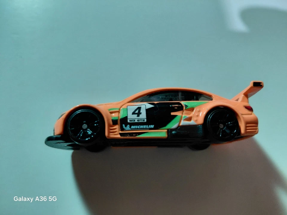 2011 Orange BMW M3 GT2 Hot Wheels GRX89 | Decal Error - Image 2 of 3