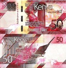 Kenya 50 scellini 2019 P-52a U…