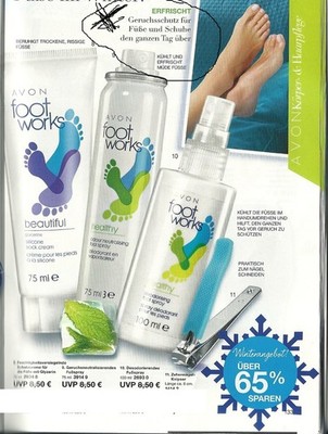 Avon  footworks   healthy  neutralising  Fuß - Spray  75 ml   NEU