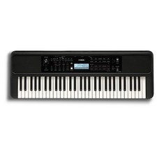 Yamaha PSRE383 61Key Portable Keyboard With Power Adapter