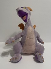 Walt Disney Disney Parks Figment Purple Dragon Plush Stuffed Animal Toy 9.5  