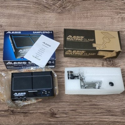 Alesis SAMPLEPAD4 4 Pad Percussion und MULTIPAD CLUMP gebraucht