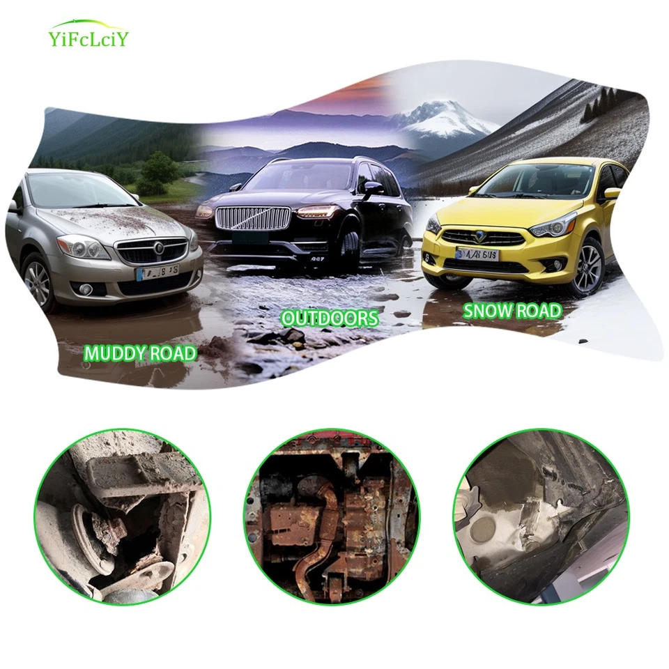 For Volkswagen Tiguan 2009-18 Heavy-duty Engine Shield Skid Plate Engine Cover Foto 2 de 4