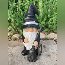 Cynthia Rowley Curious Halloween Witchy Wizard  Gmome 11"