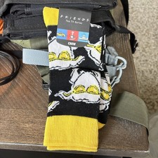 Friends TV Show Crew Socks Mens Womens Central Perk 90s Fun Gift