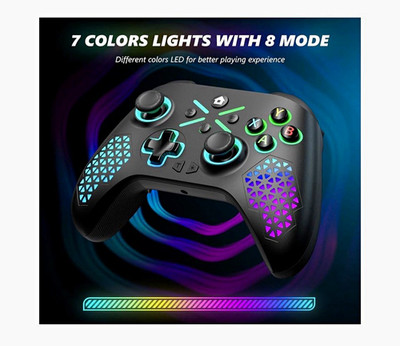 Wireless RGB LED Gamepad Controller RH-1025 2.4G for Xbox One/Series X|S PC