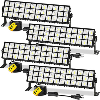 4Pack 100W Shop Light, 14000LM 6000K Super Brighter Waterproof Garage Light |