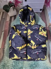 Jungen Pufferjacke Pikachu  Pokemon H&M  Gr. 98/104 Neu mit Etikett