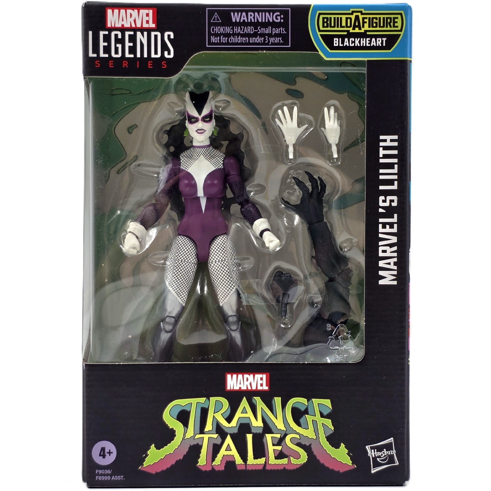 MARVELS LILITH FIGURE STRANGE TALES MARVEL LEGENDS SERIES BAF BLACKHEART HASBRO