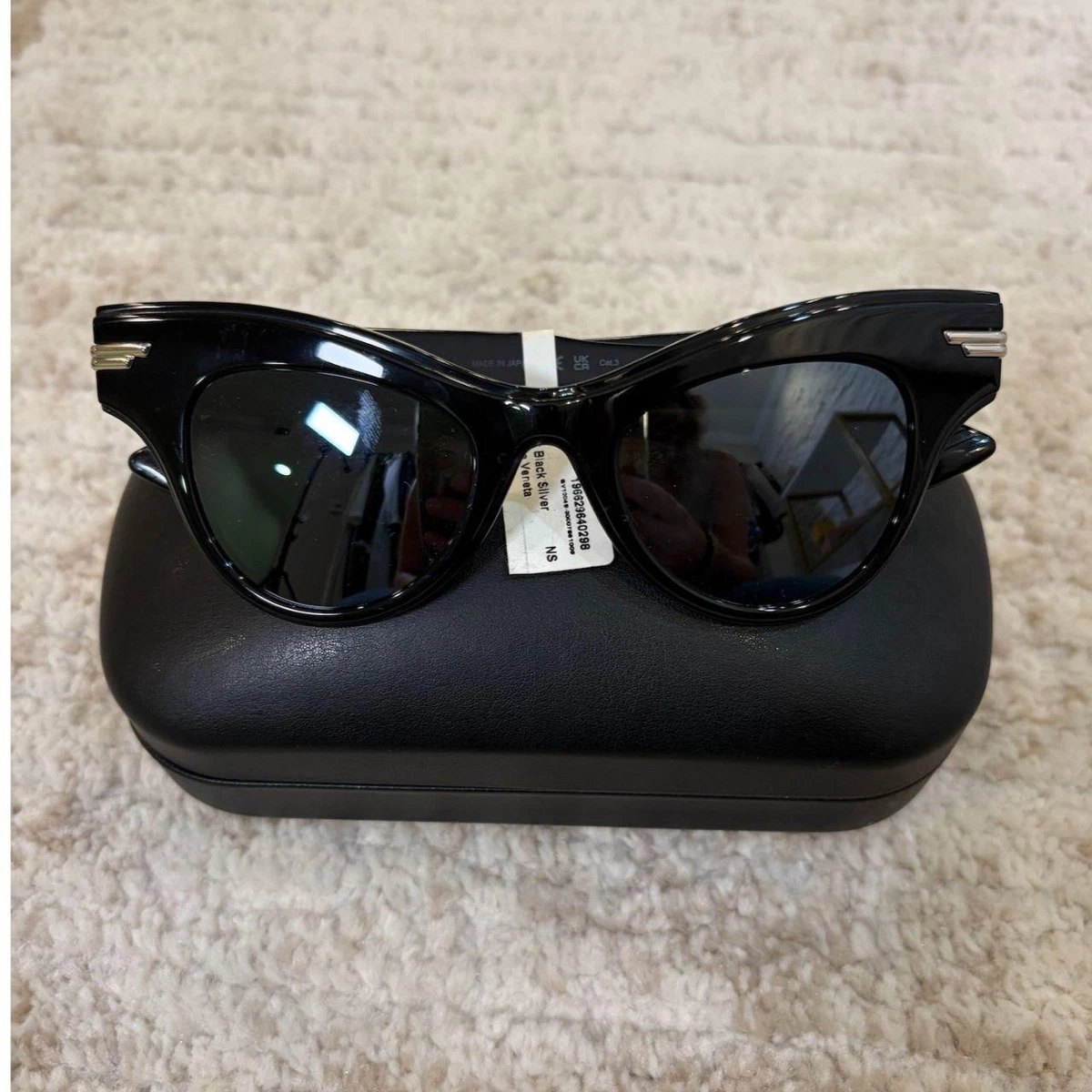 Bottega Veneta Black Sunglasses for Women for sale | eBay