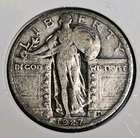 1927 Standing Liberty Quarter  Clear Date .