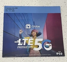 GLOBE 5G Prepaid Roaming Philippines SIM Card