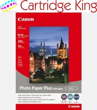 Image of Canon SG-201 Semi-Gloss Photo Paper Plus 4x6 - 50 Sheets - 1686B015